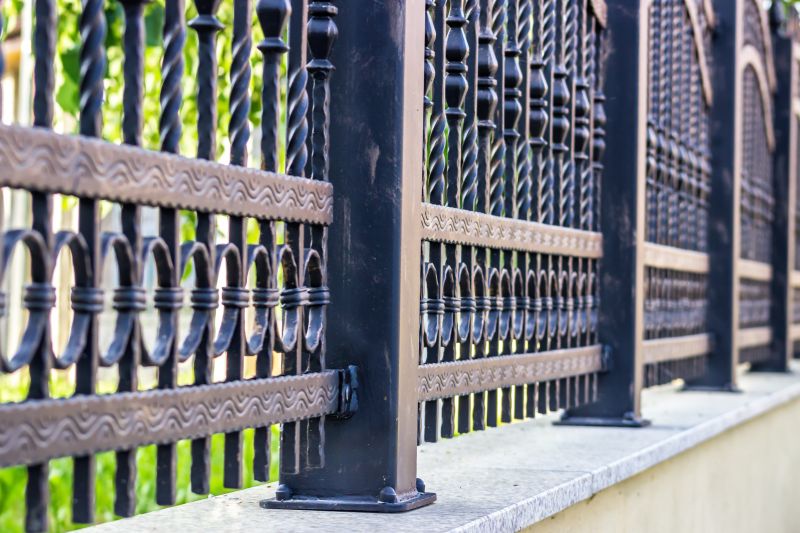 Cast Iron Fence Installation